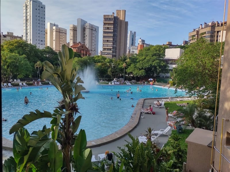 Piscinas do União vinham sendo utilizadas para lazer, com observância dos protocolos exigidos