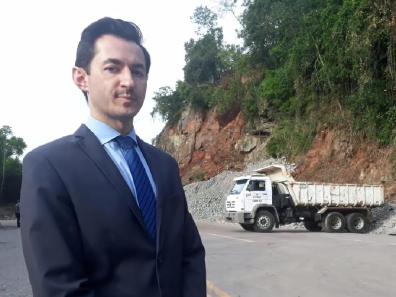 Luciano Faustino diretor-geral do DAER crédito Júlio Cunha Neto  Ascom Selt