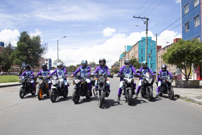 Empresa colombiana ingressou no Brasil com serviço de transporte de passageiros por motos