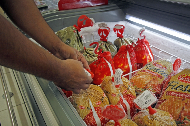 Pesquisa do Procon local apontou grande variação nos produtos tradicionais da data, como a ave natalina