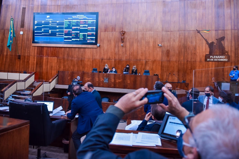 Deputados gaúchos aprovaram a manutenção das alíquotas majoradas do ICMS em 2021