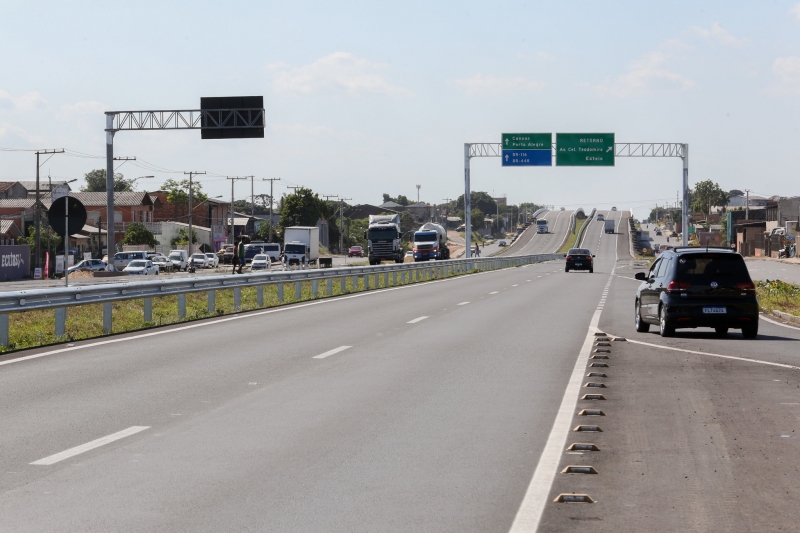 Com a liberação do tráfego, rodovia é uma alternativa a estradas federais da região 