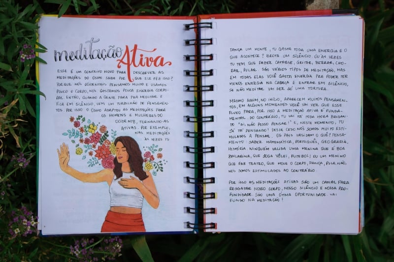 Agenda Namastê. Foto: Divulgação/ Comunidade Osho Rachana/ JC