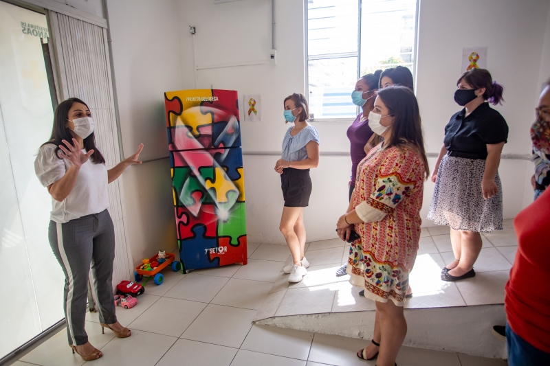 'Geloteca' foi instalada no Certea e tem o objetivo de ajudar na inclusão