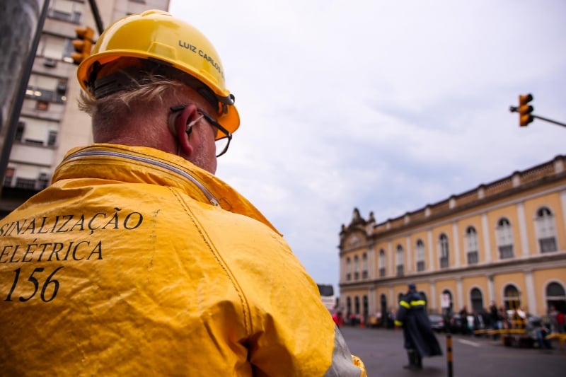 Até às 7h foram registrados 8 pontos com semáforos fora de operação ou em amarelo piscante