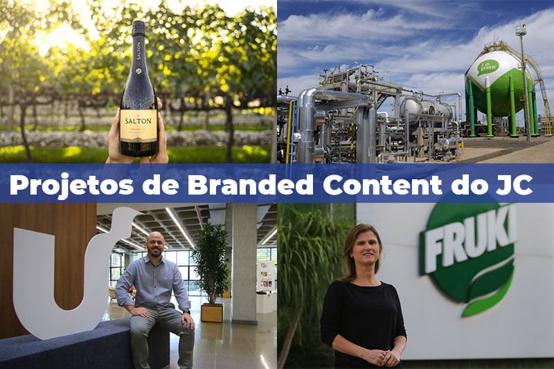 Projetos de Branded Content do JC