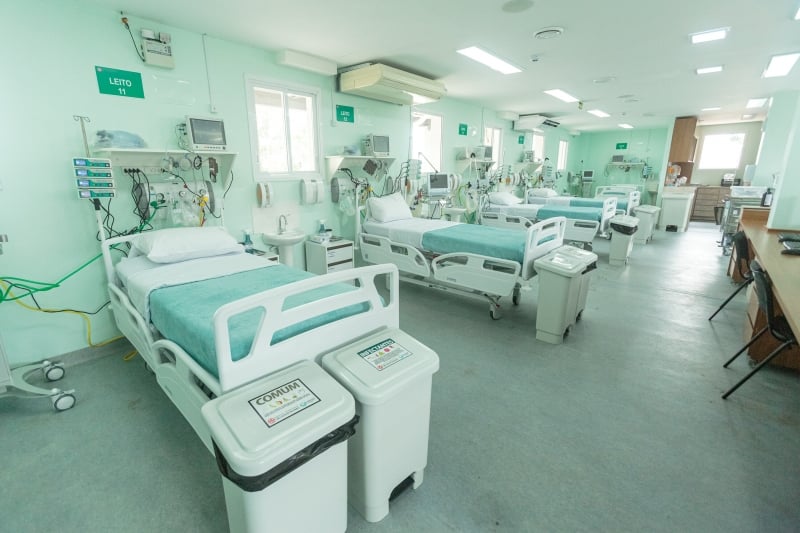 Com nível preocupante de lotação, a rede de saúde da Capital luta para aumentar o número de leitos de UTI e clínicos 