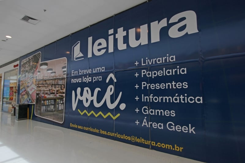 Livraria Leitura será inaugurada no Barra Shopping Sul, no lugar da antiga Saraiva