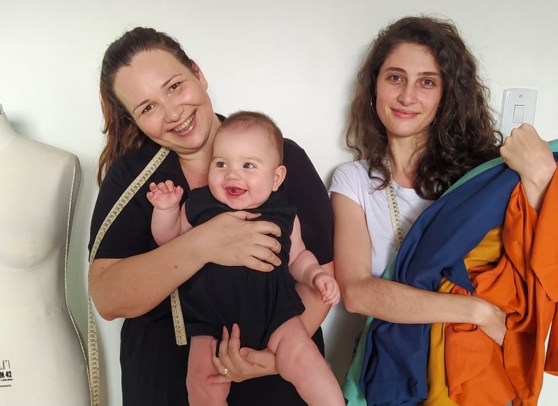 Luana Jacobus e Fernanda Detoni são sócias da Niu Bebê Foto: Arquivo Pessoal/Divulgação/JC