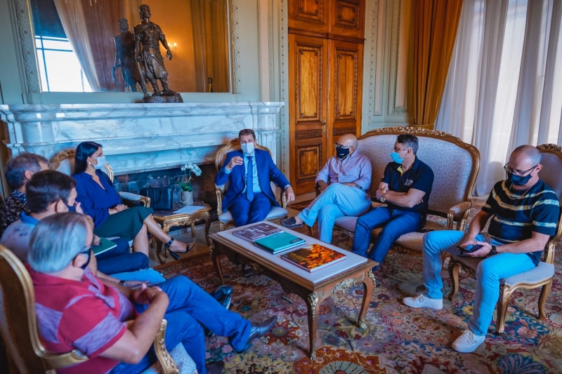 Representantes do setor de eventos trataram da linha de crédito em reunião no Palácio Piratini
