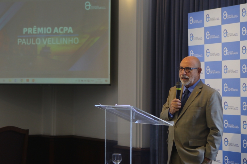 Paulo Afonso Pereira, presidente da entidade, elogiou a postura visionária do homenageado