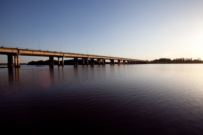 Cidade-gêmea, Barra do Quaraí faz fronteira com o Uruguai e com a Argentina 
