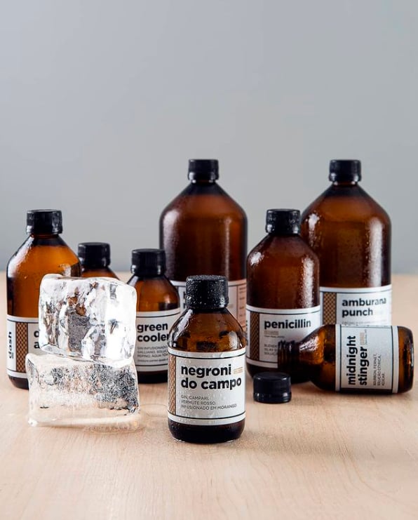 A Dash Drinks foi lan&ccedil;ado por bartender que perdeu emprego Foto: Manoela Dutra/Dash Drinks/Divulga&ccedil;&atilde;o/JC