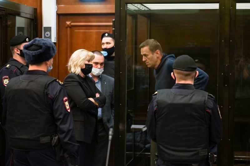 Navalny voltou à Rússia em 17 de janeiro, após 5 meses de tratamento em Berlim, e foi direto para a prisão