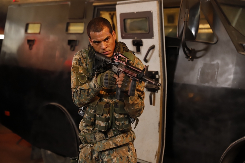 Marcello Melo Jr interpreta um sargento do Bope na série policial
