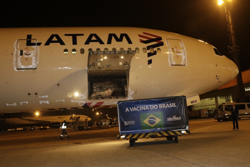 Carga veio em voo que pousou no Aeroporto de Viracopos,  em Campinas, no interior paulista