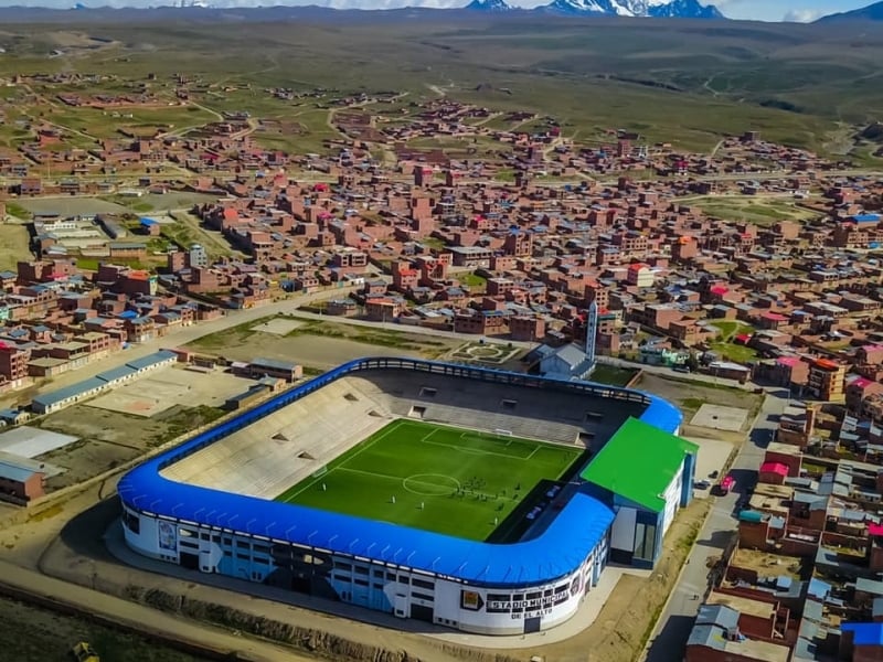 Clube atua como mandante no Municipal de El Alto, a 4.090 metros acima do nível do mar