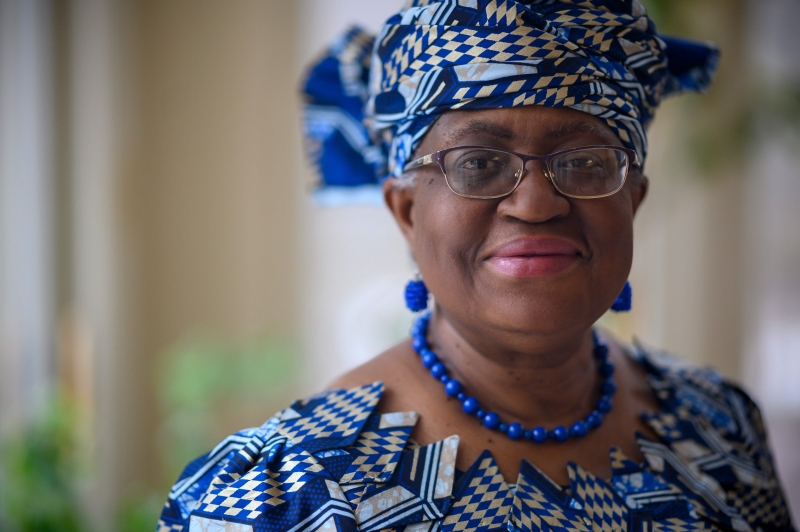 Ngozi Okonjo-Iweala, diretora-geral da Organização Mundial do Comércio (OMC)