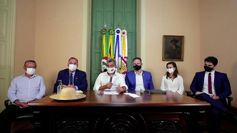 Prefeito Sebastião Melo comentou em live reflexo das medidas tomadas pelo Estado