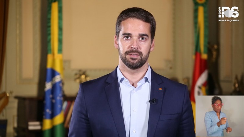 Em vídeo, governador lembrou que o Estado enfrenta o pior momento da pandemia