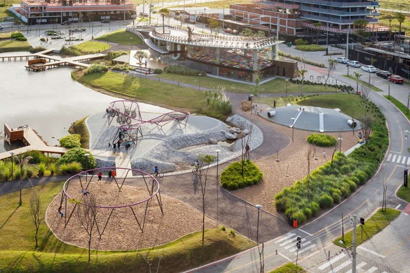 O Parque Una tem 18 hectares e projeto para receber 32 torres comerciais e residenciais 