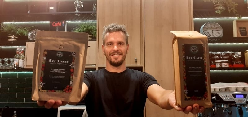 Jaciel Nagel, da Del Caff&egrave; Foto: arquivo pessoal/divulga&ccedil;&atilde;o/jc