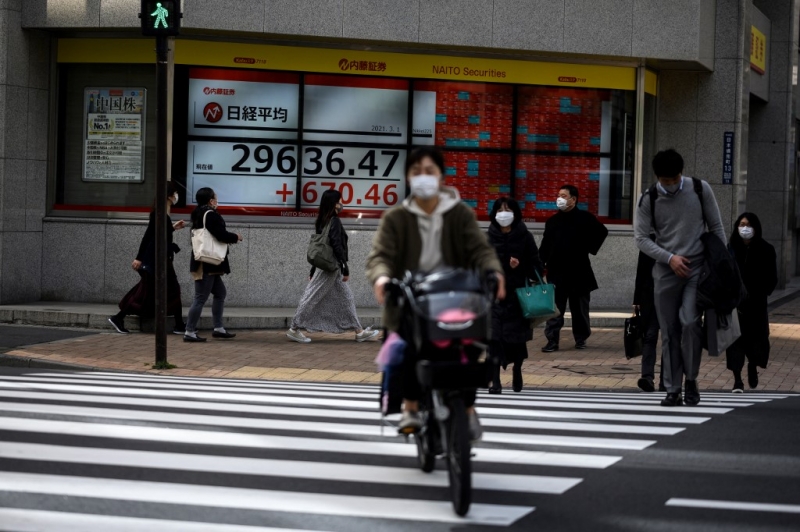 O �ndice acion�rio japon�s Nikkei caiu 0,86% em T�quio hoje, a 29.408,17 pontos