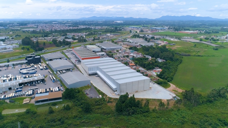 O novo centro de distribuição está localizado em São José dos Pinhais
