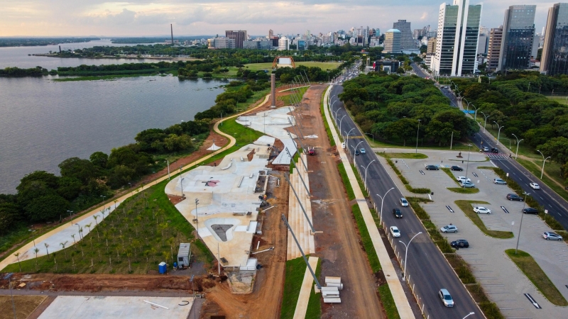 Espaço contará com a maior pista de skate da América Latina
