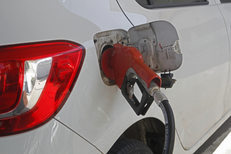 Taxa da gasolina passou de 6,91% para 2,26%