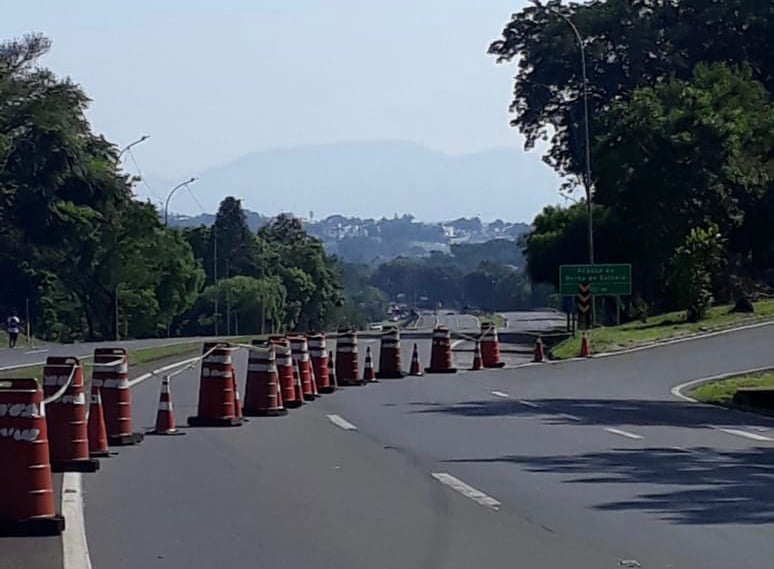 Trecho no km 350 da BR-386 sofreu danos estruturais e impactará tráfego em ambos os sentidos