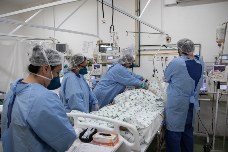 Há 20 dias, instituição tinha 75% dos espaços ocupados por pacientes