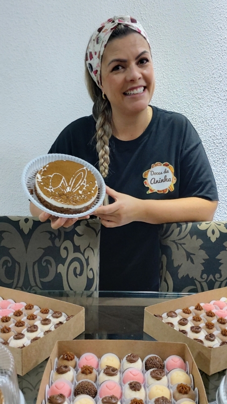 Pelotense, Aninha, est&aacute; sempre atenta &agrave;s oportunidades para fazer crescer sua marca de doces Foto: ARQUIVO PESSOAL/DIVULGA&Ccedil;&Atilde;O/JC