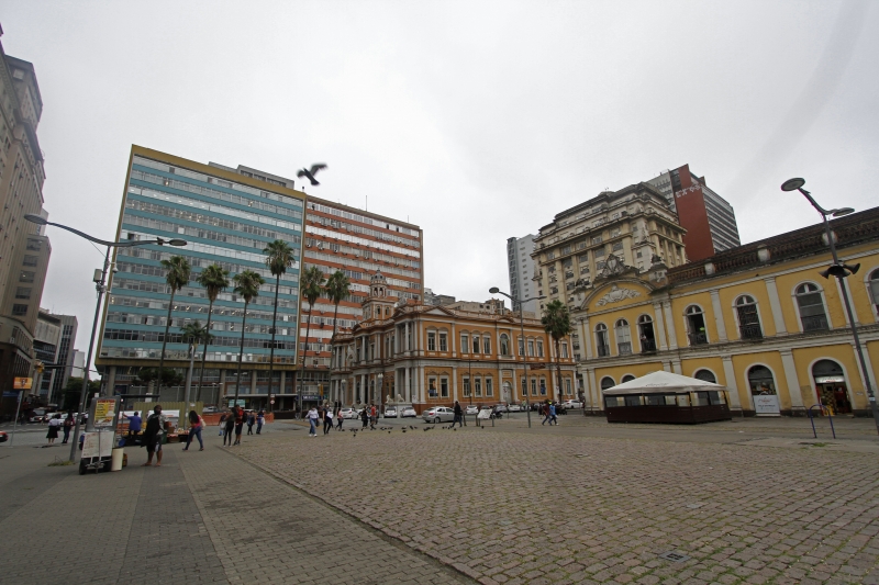 Revitalização do Centro Histórico de Porto Alegre para o especial Semana de Porto Alegre