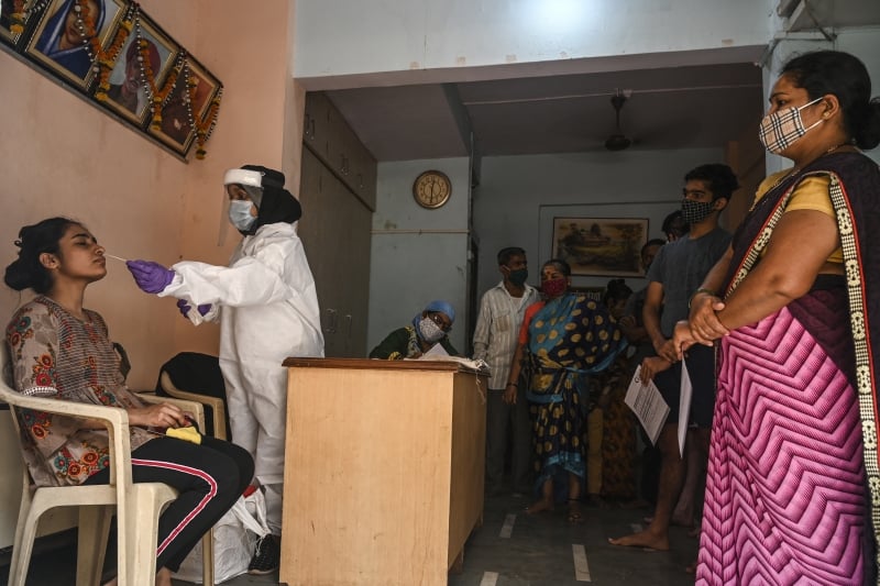 Índia tem registrado aumento no número de infecções