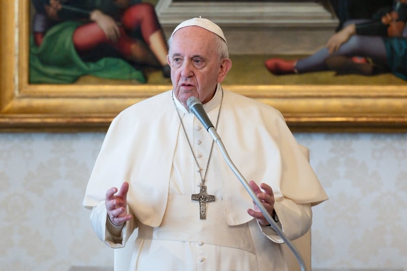 'O coronavírus produziu morte e sofrimento, afetando a vida de todos',advertiu o pontífice