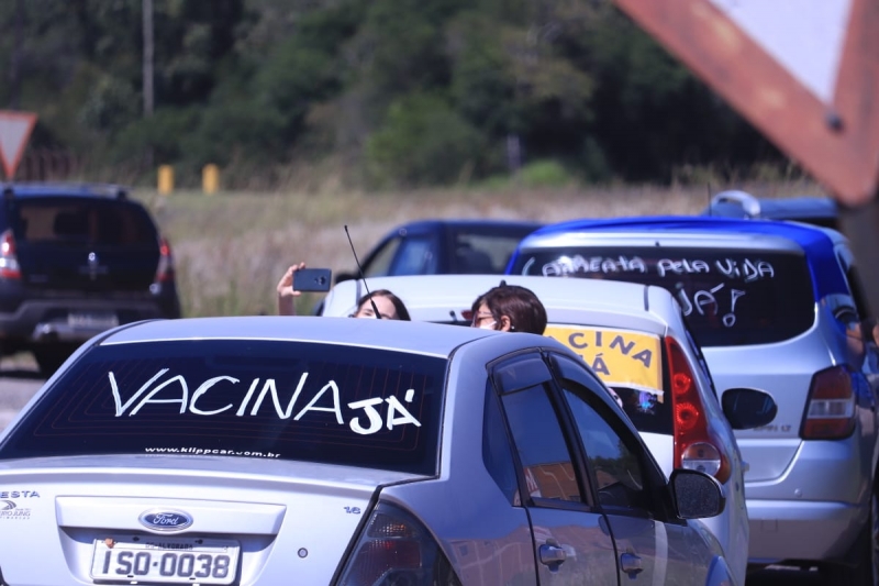 Movimento Vacina Já se consolida em diversas regiões do Estado