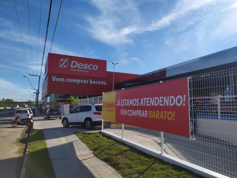 Desco Super&Atacado junto ao Multistop  a primeira loja da rede na Regio Metropolitana