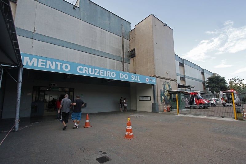Nesta segunda-feira (12), Postão da Cruzeiro não registrava pacientes aguardando leitos