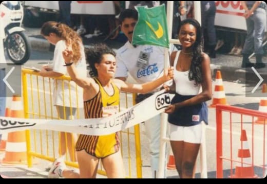 Em 1996, Machado se tornou a segunda brasileira a vencer a famosa corrida de São Silvestre