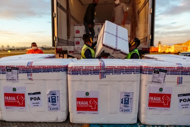 Estado já aplicou 1.895.319 doses da vacina até a manhã desta quinta-feira (8)