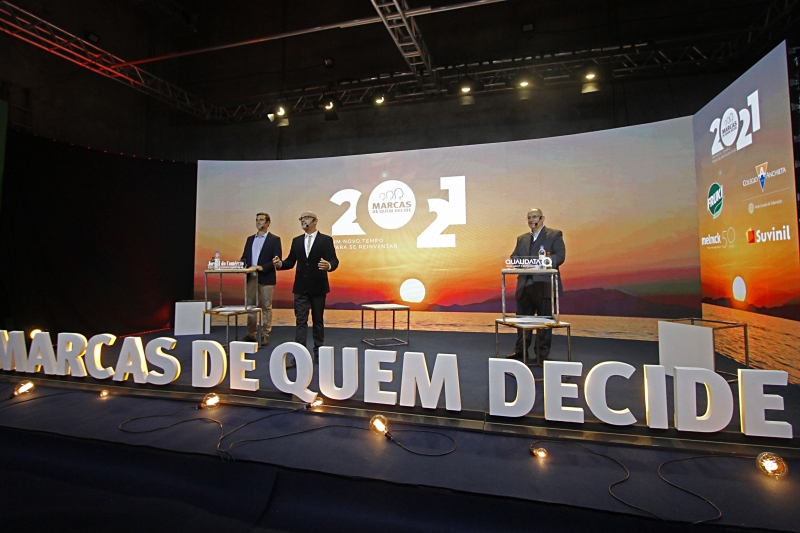 Apresentação do Marcas de Quem Decide 2021.