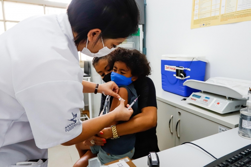 Em Porto Alegre, 6,8 mil crianças já receberam a vacina da gripe