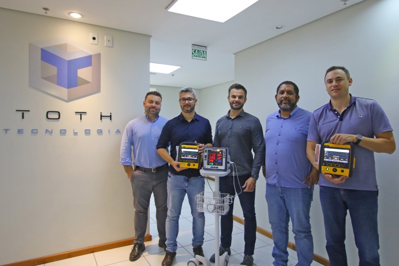 Startup Toth criou um monitor testado no Hospital da Pucrs e Concei&ccedil;&atilde;o Foto: LUIZA PRADO/JC