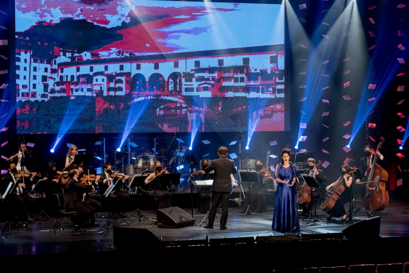 Espetáculo da orquestra, gravado no Teatro do Bourbon Country, tem transmissão online no domingo (25)
