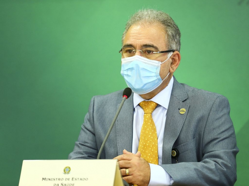 Ministro acredita ser possível vacinar toda população brasileira até o fim de 2021