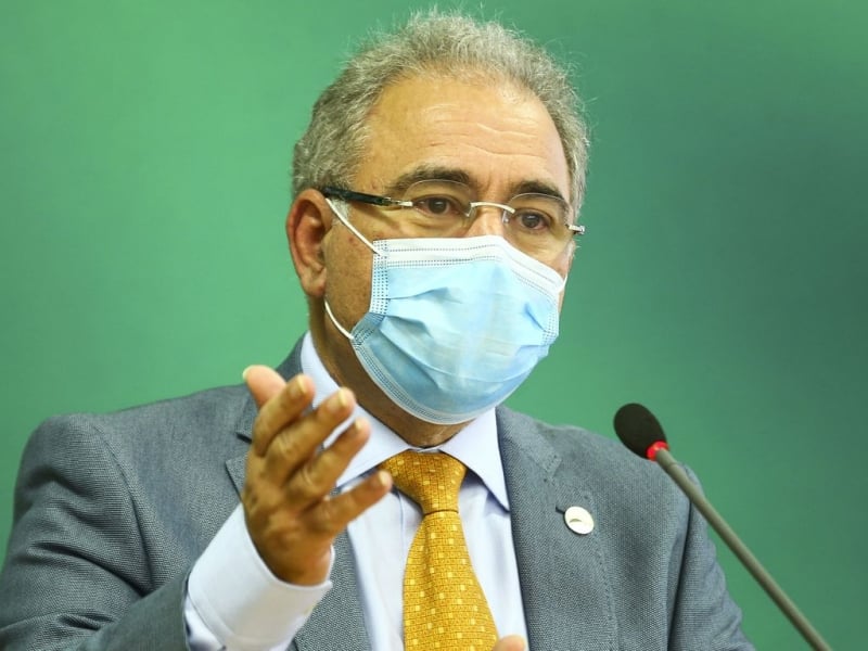 A decisão foi anunciada pelo ministro da Saúde, Marcelo Queiroga, em suas redes sociais