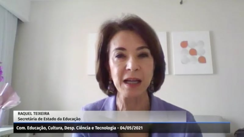 Para Raquel Teixeira, o prejuízo ao aprendizado dos alunos e o baixo índice de contágio de Covid-19 entre as crianças justifica o risco envolvido no retorno às aulas presenciais