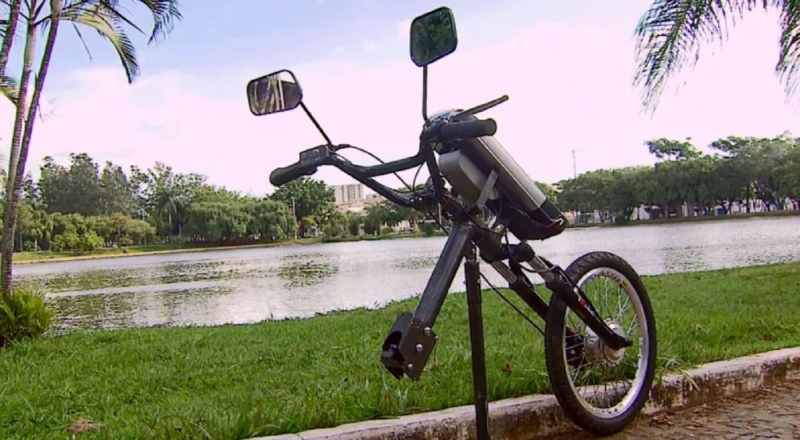 Protótipo pode ser acoplado na cadeira para facilitar a locomoção