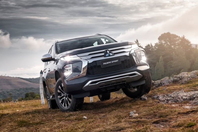 Top de linha da fabricante japonesa, o Pajero Sport poderá ser locado com blindagem